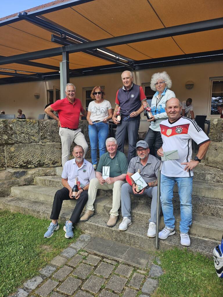 v.re. Siegfried Högl, Silvia Oberndörfer, Ralf Bodden, Gabie Lorenz, Fritz Becker, Vaclav Brozik, Udo Fraunholz u. Günther Schöppl